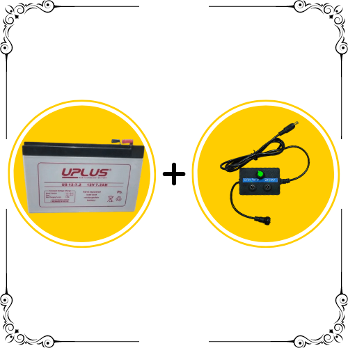 7-14 hours battery backup for wood stove